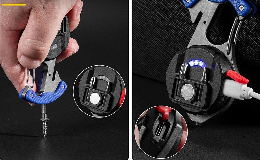 POWERMASTER W5147 Şarjlı Ledli Anahtarlık