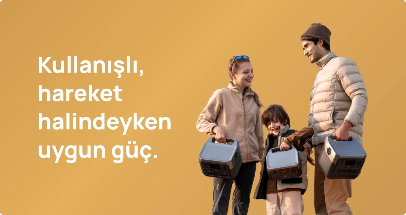 Ecoflow Rİver 2 Max 512wh Taşınabilir Güç İstasyonu Kullanışlı