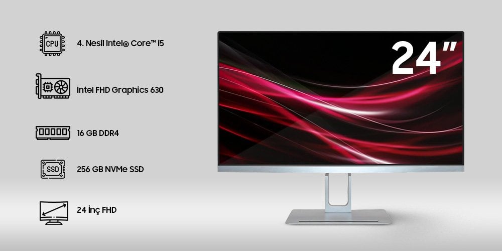 Hello H81 i5 All In One Bilgisayar Kullanımı