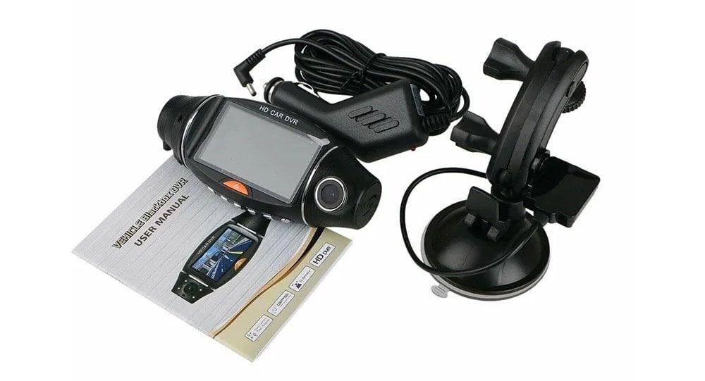 Powermaster PM-18765 GPS Modül 2.7'' TFT Ekran HD Dvr Çift Araç Kamera (32 Gb Destekli)
