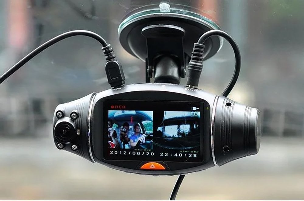 Powermaster PM-18765 GPS Modül 2.7'' TFT Ekran HD Dvr Çift Araç Kamera (32 Gb Destekli)