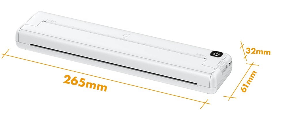 Powermaster PM-23812 Taşınabilir Bluetooth Kablosuz Yazıcı