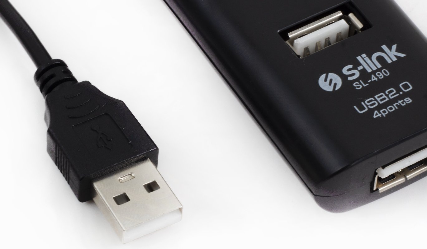 S-Link SL-490 4 Port Hub Çoklayıcı
