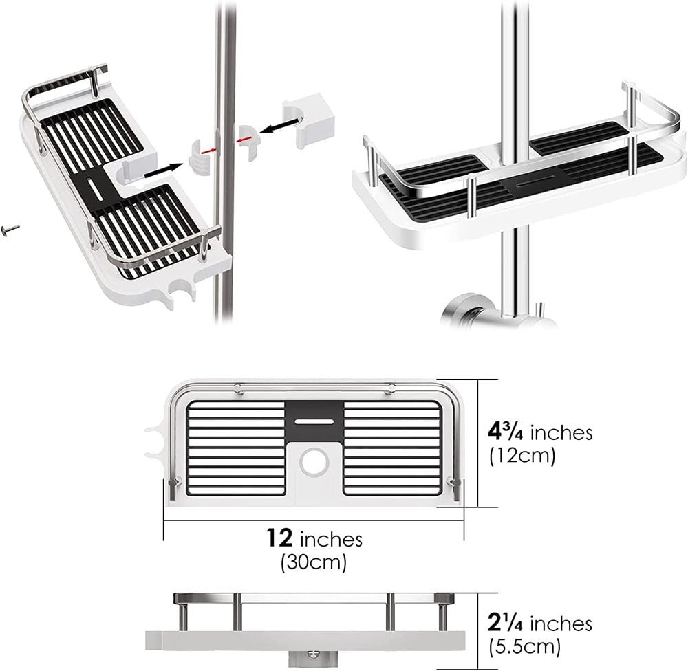 Sunup Banyo Duş Rafı