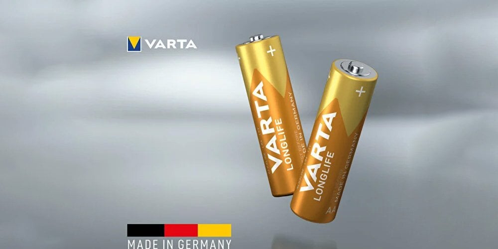 Varta Longlife Alkalin AAA İnce Kalem Pil 6'lı Paket