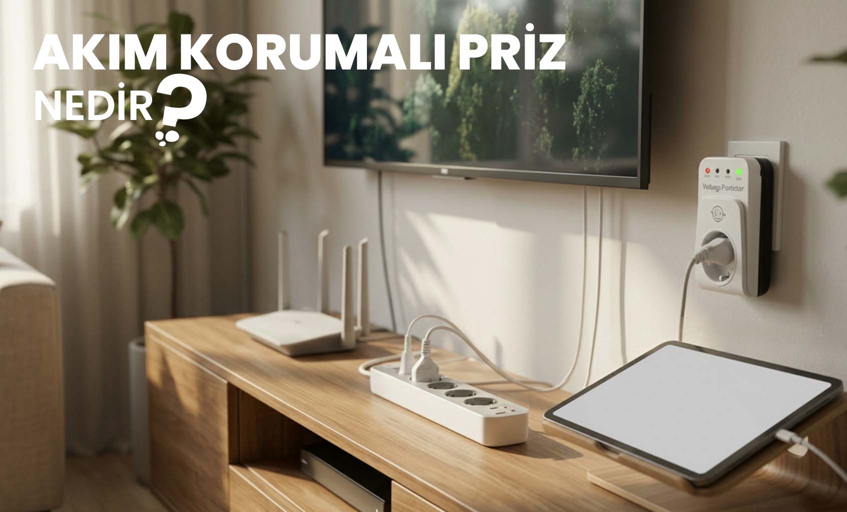 Akım Korumalı Priz Nedir?