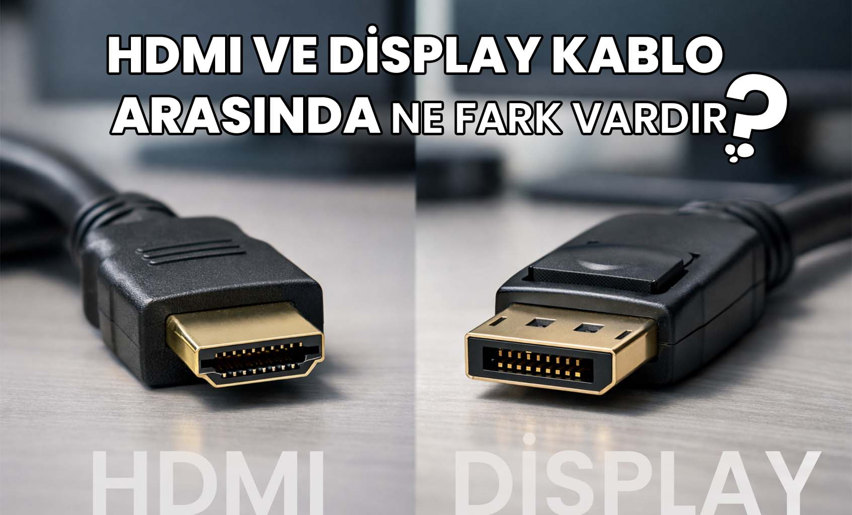 HDMI Kablo ve Display Kablo Arasında Ne Fark Vardır?