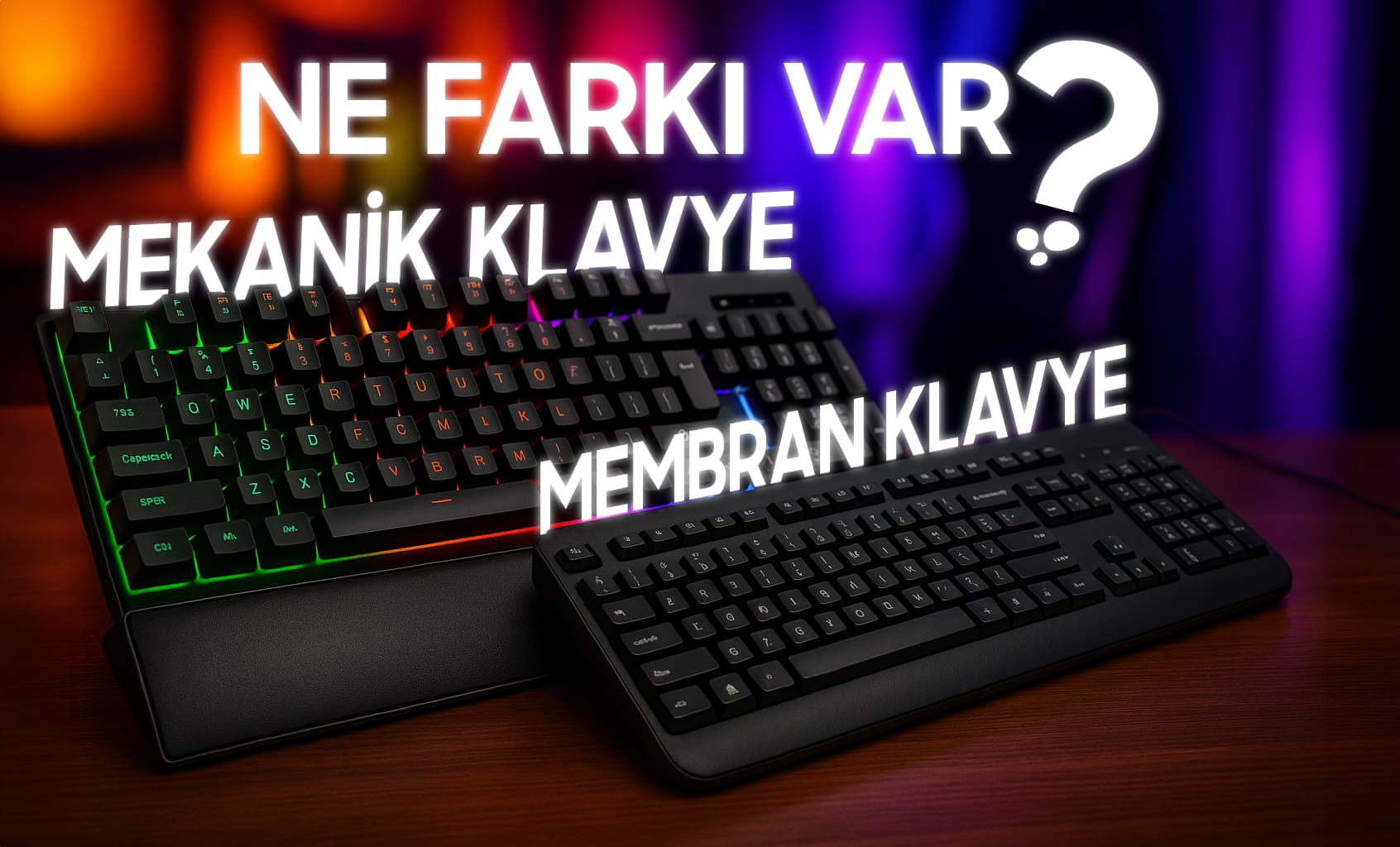 Mekanik Klavye ve Membran  Klavye Nedir