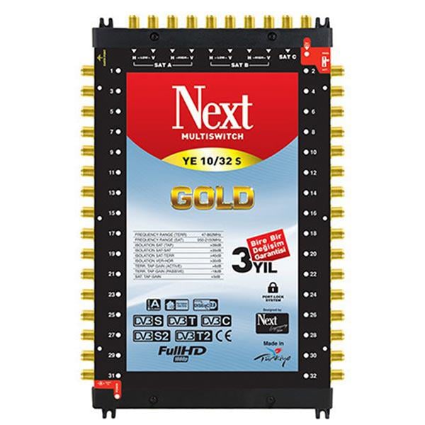 10*32 SONLU UYDU SANTRALİ NEXT