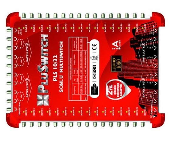 10*32 SONLU UYDU SANTRALİ PLUSWITCH
