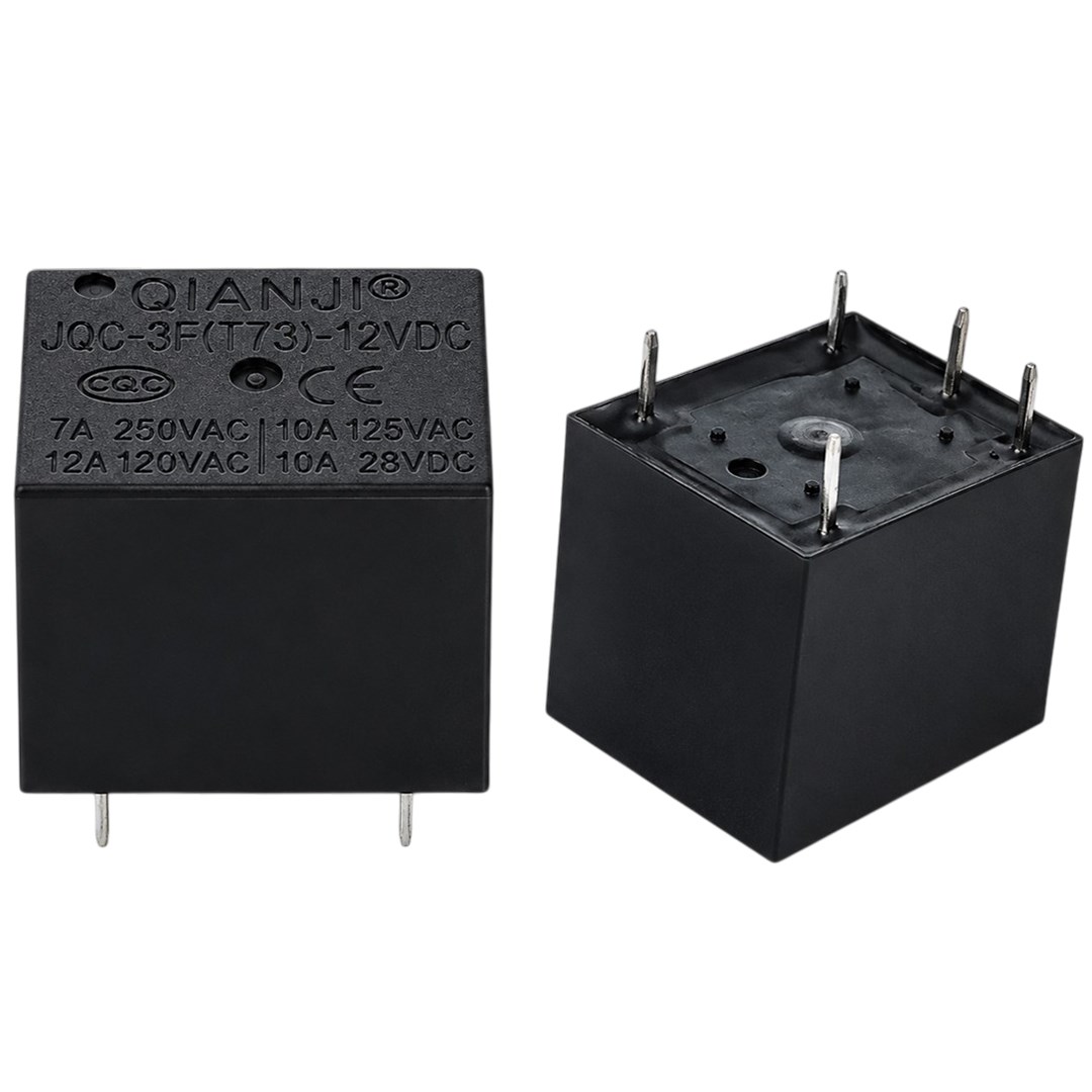 12 VOLT 10 AMPER 5 PİN KÜP ROLE Fiyatı - Merter Elektronik
