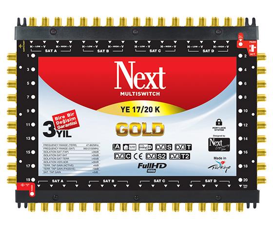 17*20 KASKATLI UYDU SANTRALİ NEXT