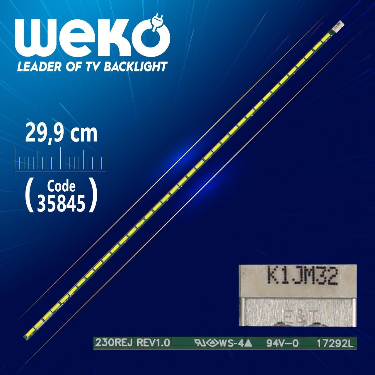 230REJ REV1.0 - 29.9 CM 36 LEDLİ - (WK-1307)