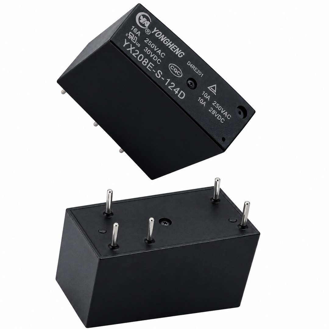 24 Volt Röle Tek Kontak 5 Bacak 10 Amper Fiyatı - Merter Elektronik