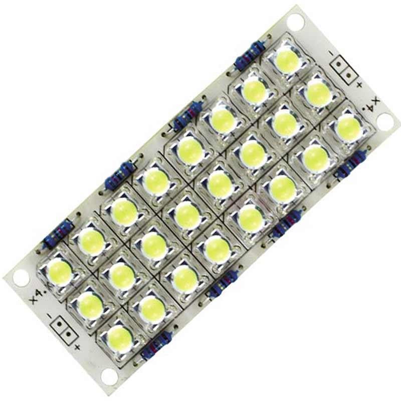24LÜ 12 VOLT PANEL LED (12V-4A AKÜ İLE 25 SAAT ÇALIŞIR)