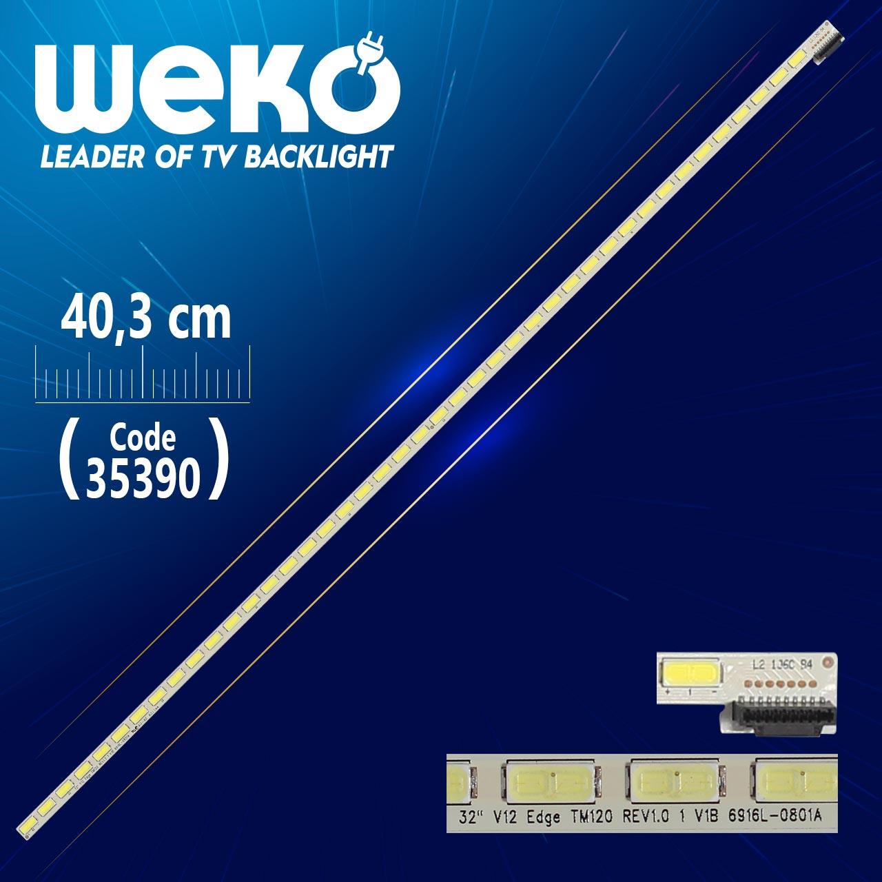 32 V12 EDGE TM120 REV1.0 1 V1B 6916L-0801A - 40.3 CM 42 LEDLİ - (WK-985)
