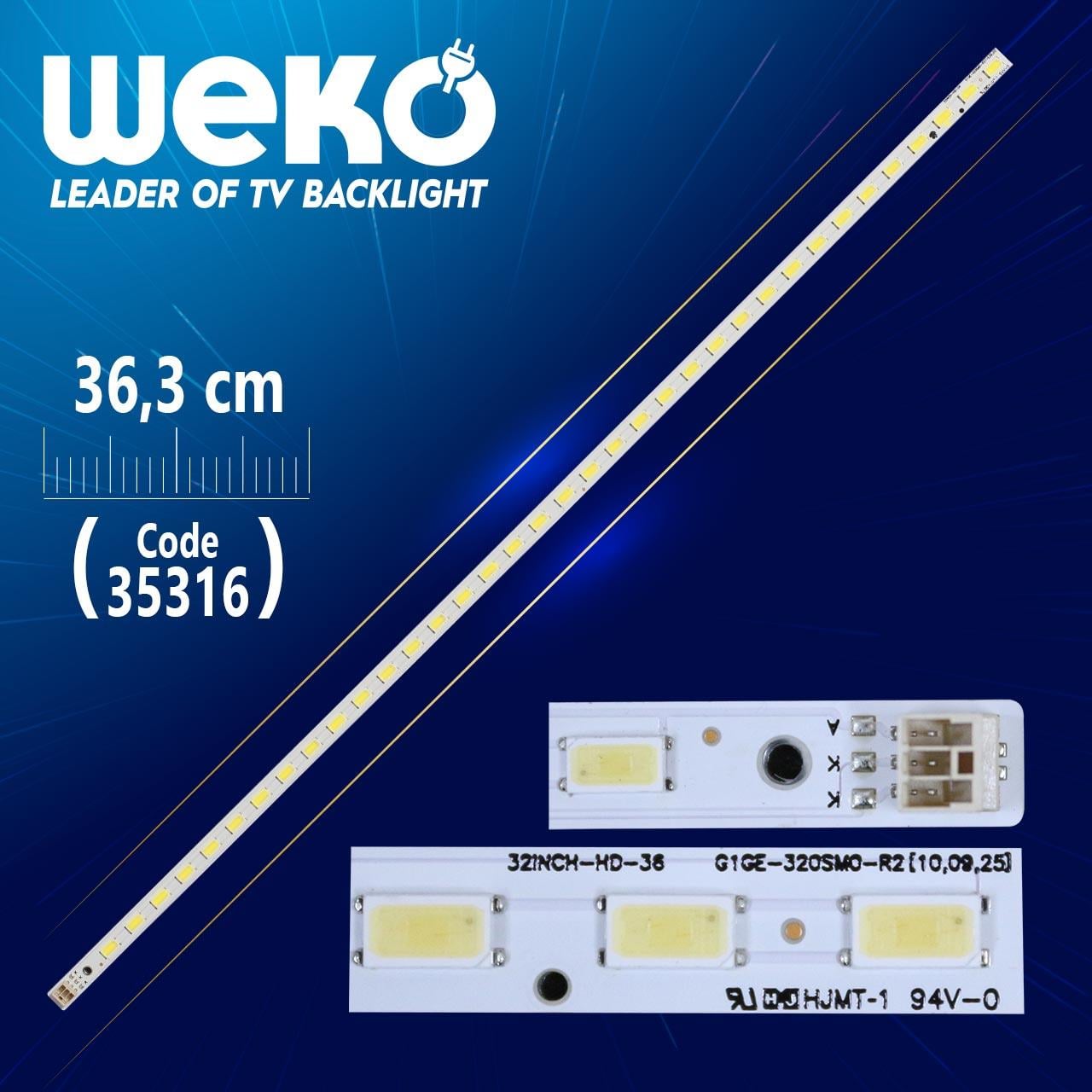 32INCH-HD-36 - G1GE-320SM0-R2 - 36.3 CM 36 LEDLİ - (WK-934)