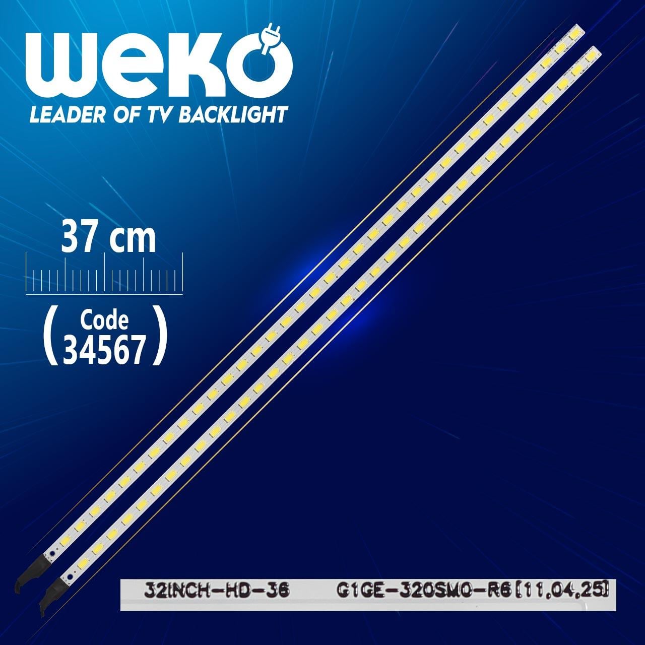 32INCH-HD-36 - G1GE-320SM0-R6 - 37 CM 36 LEDLİ - (WK-625)