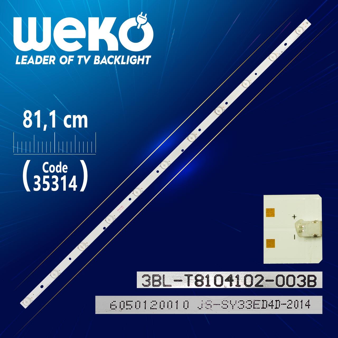 3BL-T8104102-003B - 6050120010 JS-SY33ED4D-2014 - 81.1 CM 11 LEDLİ - (WK-480)