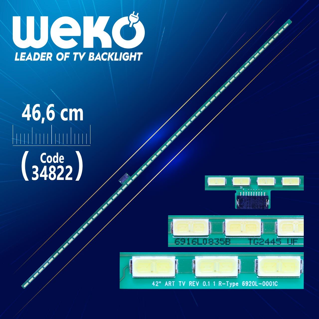 42 ART TV REV 0.1 1 R-TYPE - 54 LEDLİ  46.6 CM - (WK-381)