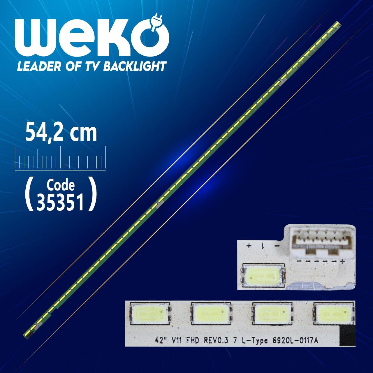 42 V11 FHD REV0.3 7 L-TYPE 6920L-0117A - 54.2 CM 55 LEDLİ - (WK-961)