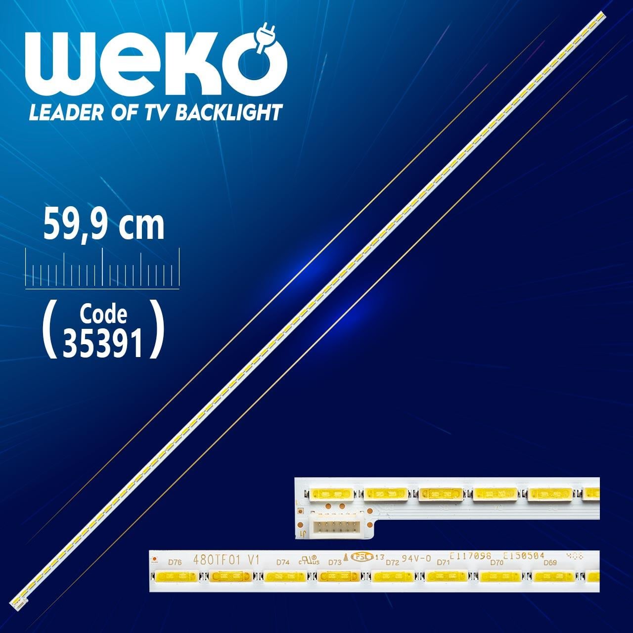 480TF01 V1 - E117098 - E150504 - 59.9 CM 76 LEDLİ - (WK-428)