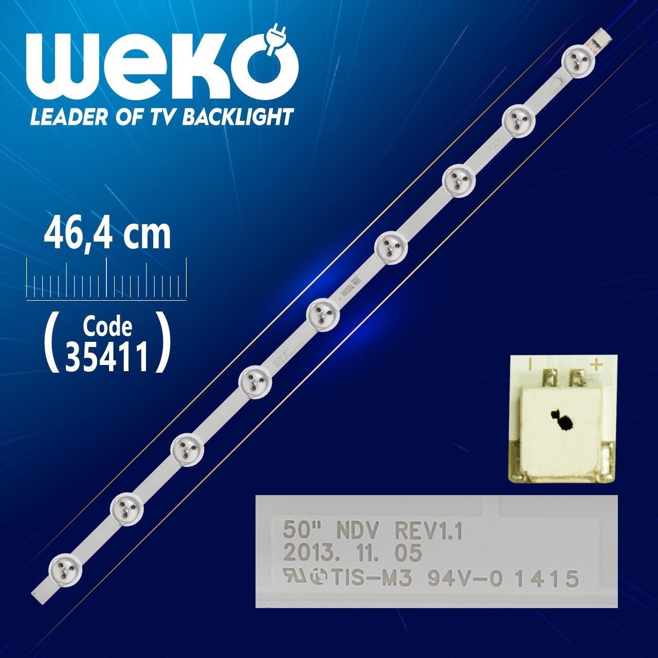 50 NDV REV1.1 - B-TYPE - 9 LEDLİ 46.4 CM - (WK-995)
