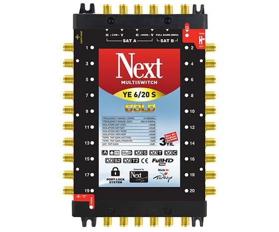 6*20 SONLU UYDU SANTRALİ NEXT