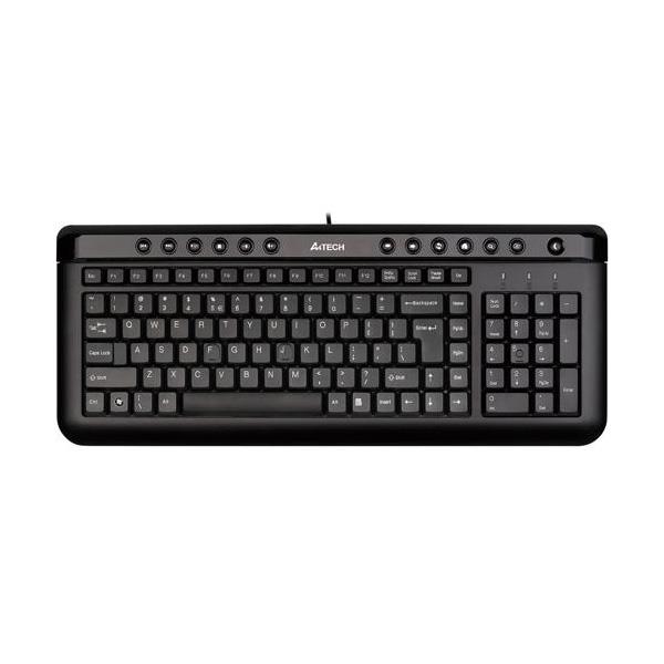 A4 TECH KL-40 MULTİMEDYA X-SLIM SİYAH USB KLAVYE