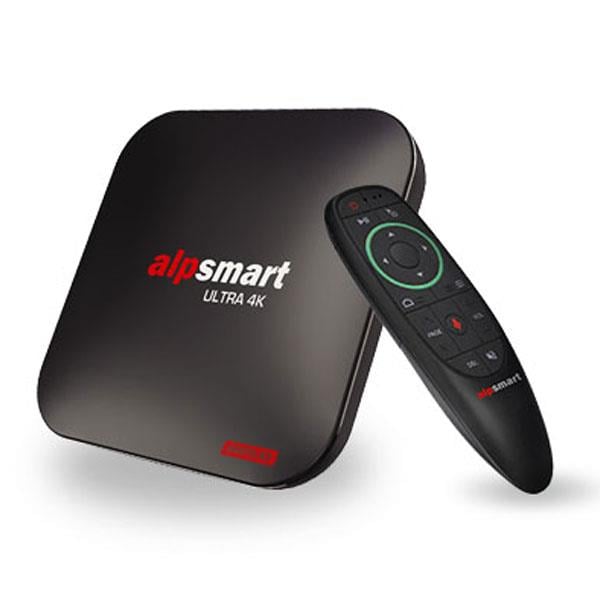 ALPSMART AS-575 S905X3 IŞLEMCI 4 GB RAM 64 GB HAFIZA ANDROID 9.0 IP TV BOX