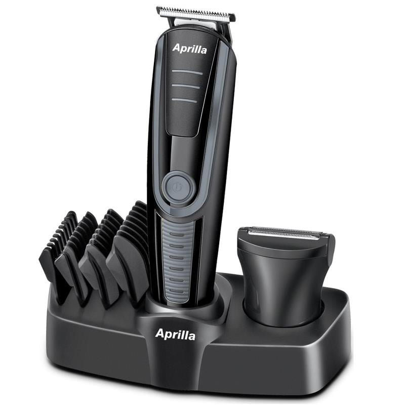 APRİLLA AHC-5018 2Sİ 1 ARADA STANDLI ŞARJLI ERKEK SAÇ VE SAKAL BAKIM SETİ