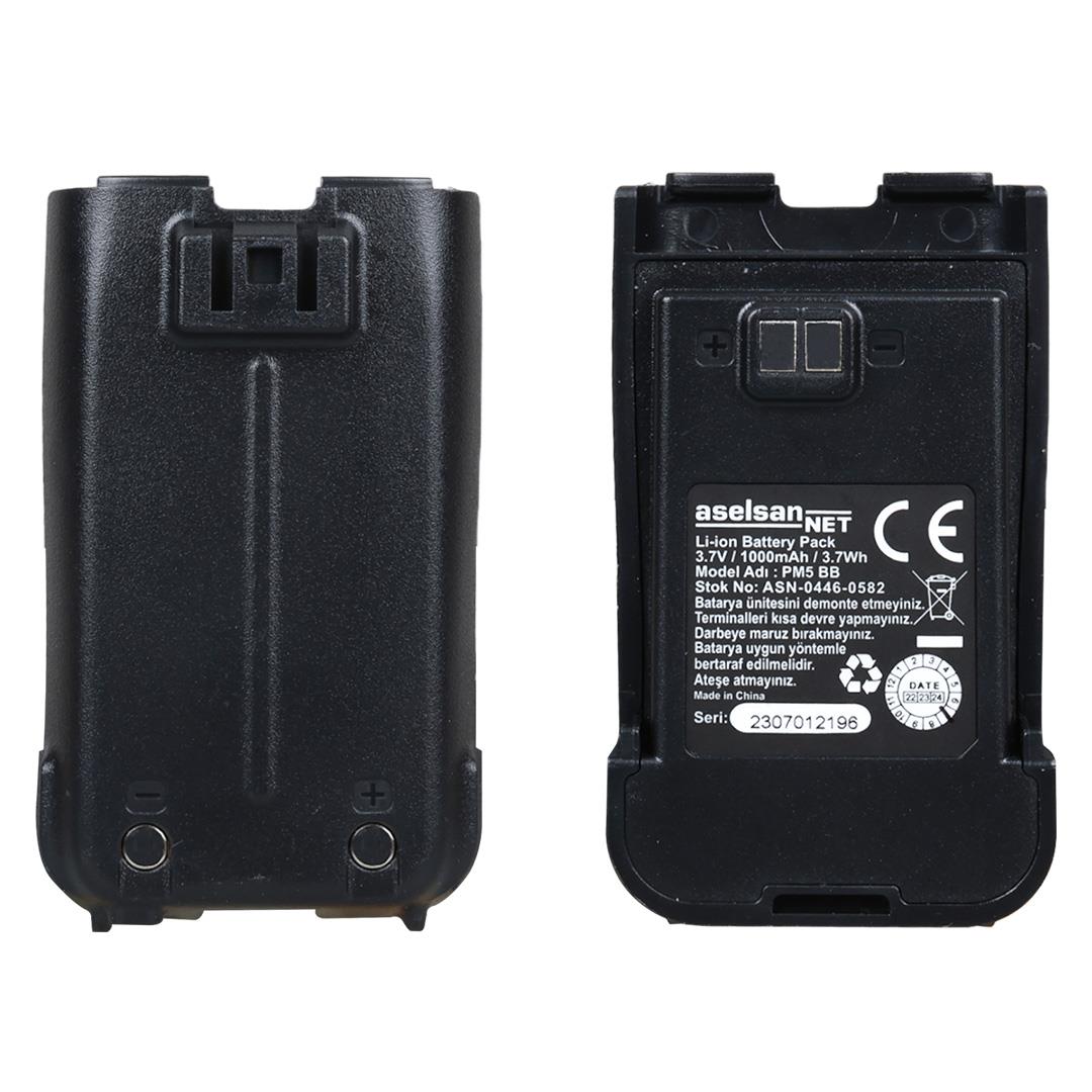 Aselsan A446C PM5BB LI-ON 3.7V 1000Mah Yedek Lityum Batarya Pili