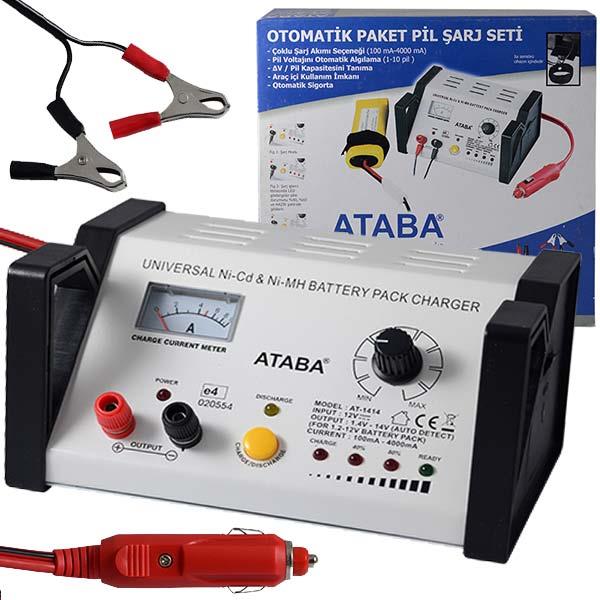 ATABA AT-1414 DIMMERLI 4AM PİL ŞARJ CİHAZI