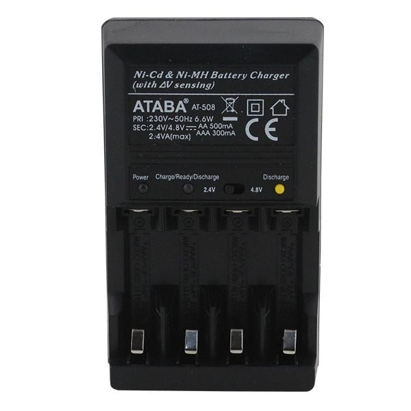 ATABA AT-508 AA-AAA 4LÜ PİL ŞARJ CİHAZI