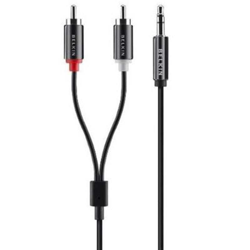 BELKIN BLK-AV10092BT 2 RCA ERKEK / 3.5 MM STEREO ERKEK 1.8 METRE KABLO