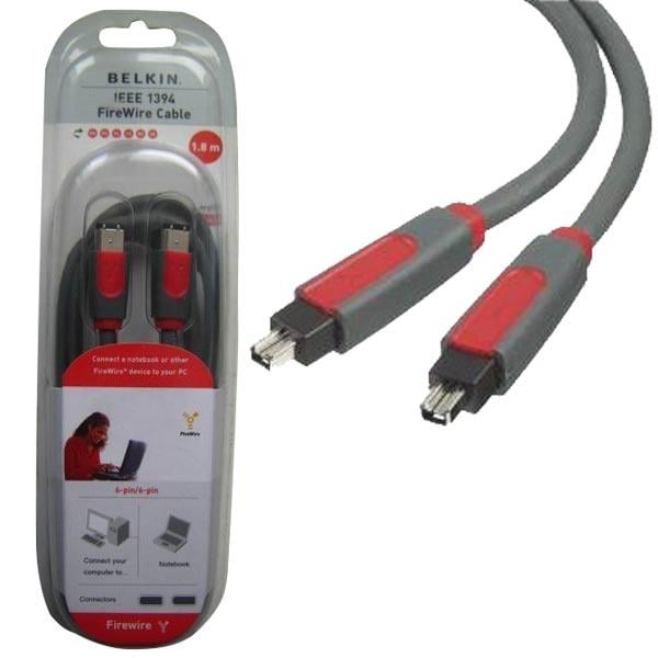 BELKIN CF1000AED06 IEEE 1394 1.8 METRE FIREWIRE KABLO ()