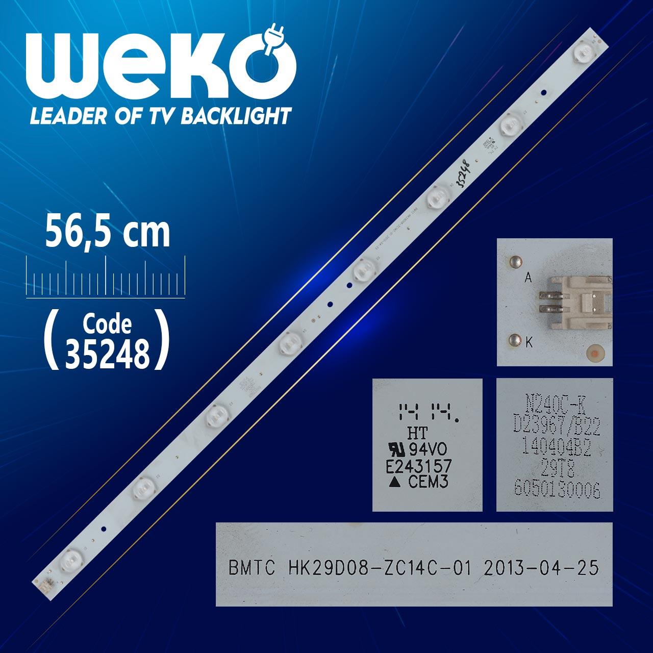BMTC HK29D08-ZC14C-01 - 8 LEDLİ 56.5 CM - (WK-257)
