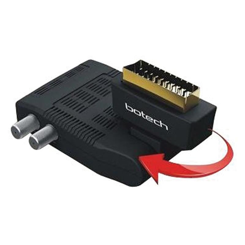 BOTECH PIKO 600 MİNİ FULL HD TKGSLİ DİJİTAL UYDU ALICISI (TELETEXT-HARİCİ WİFİ-AV GİRİŞLİ)