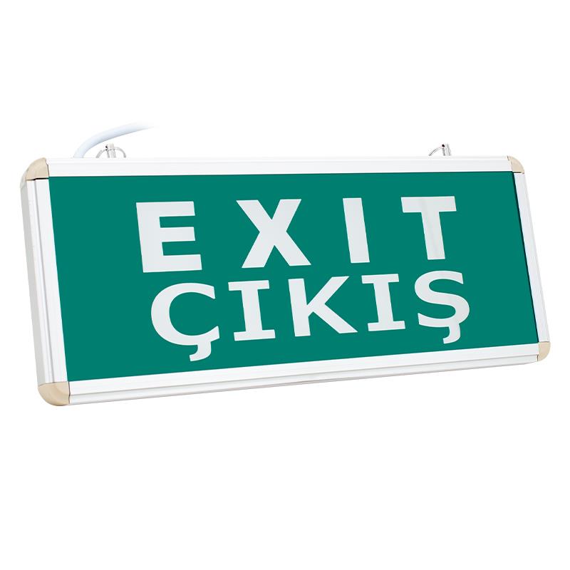 CATA CT-9175 3 WATT LEDLİ ACİL ÇIKIŞ ŞARJLI EXIT LEVHASI