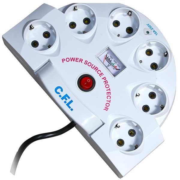 CFL CFL-680A 6LI AKIM KORUMALI PRİZ