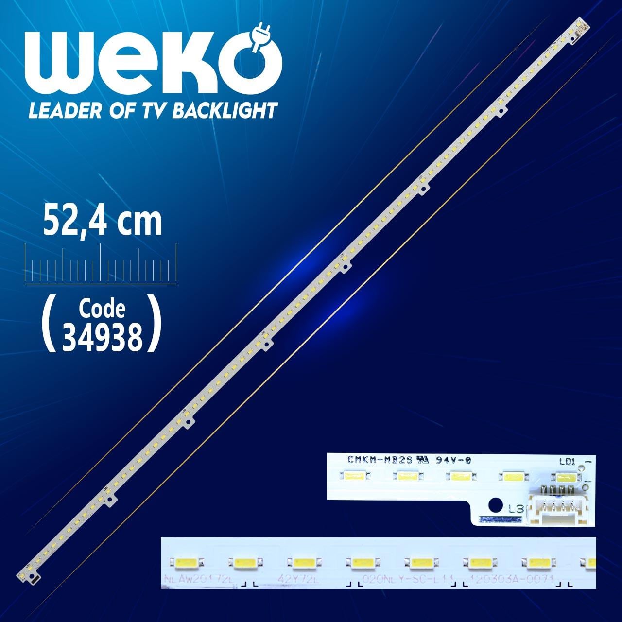 CMKM-MB2S - NLAW20172L - 42Y72L - 52.4 CM 72 LEDLİ - (WK-768)