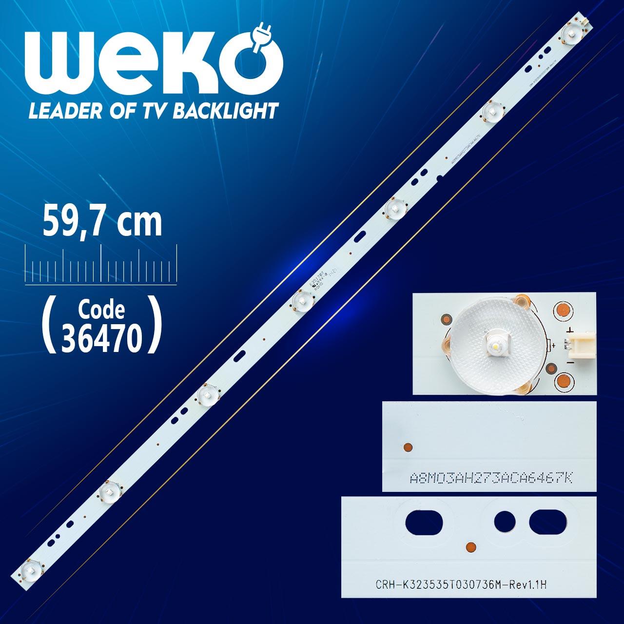 CRH-K323535T030736M-REV1.1H  7 LEDLİ 59.7 CM