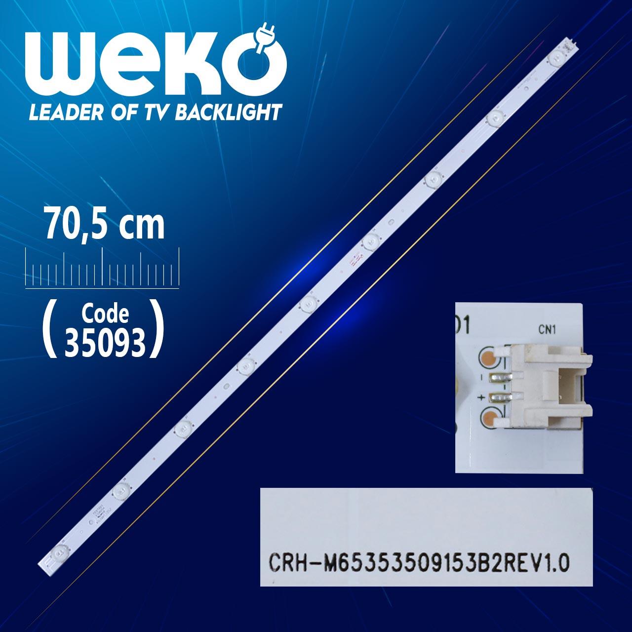 CRH-M65353509153B2REV1.0 - HP0M01B4U21140106 - 9 LEDLİ 70.5 CM (WK-846)