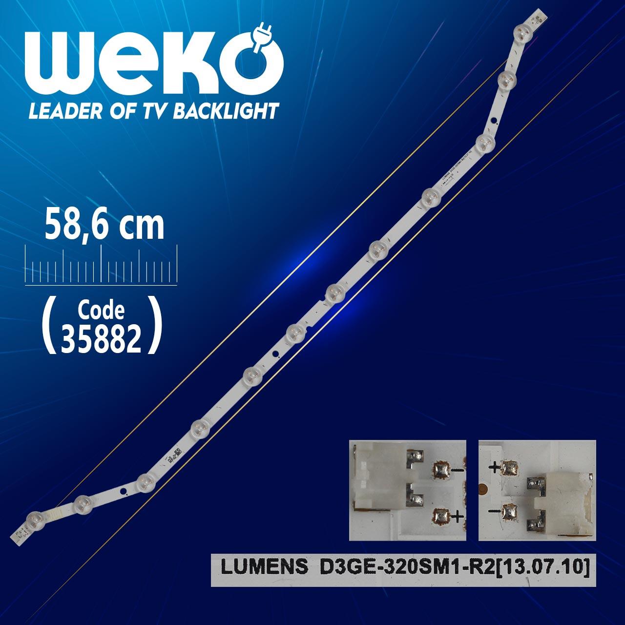 D3GE-320SM1-R2 - 12 LEDLİ 58.6 CM - (WK-1344)
