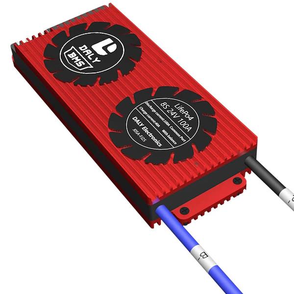 DALY LİFEPO4 BMS 8S 100A BALANSLI - ORTAK PORT
