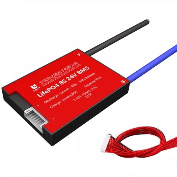 DALY LİFEPO4 BMS 8S 40A BALANSLI - ORTAK PORT