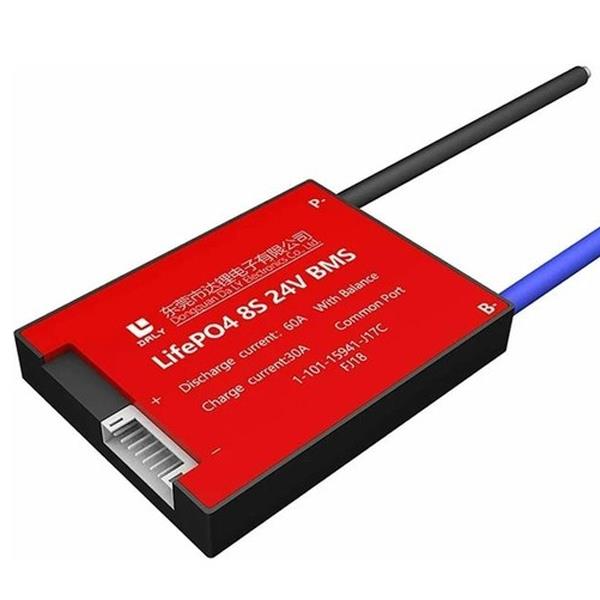 DALY LİFEPO4 BMS 8S 60A BALANSLI - ORTAK PORT