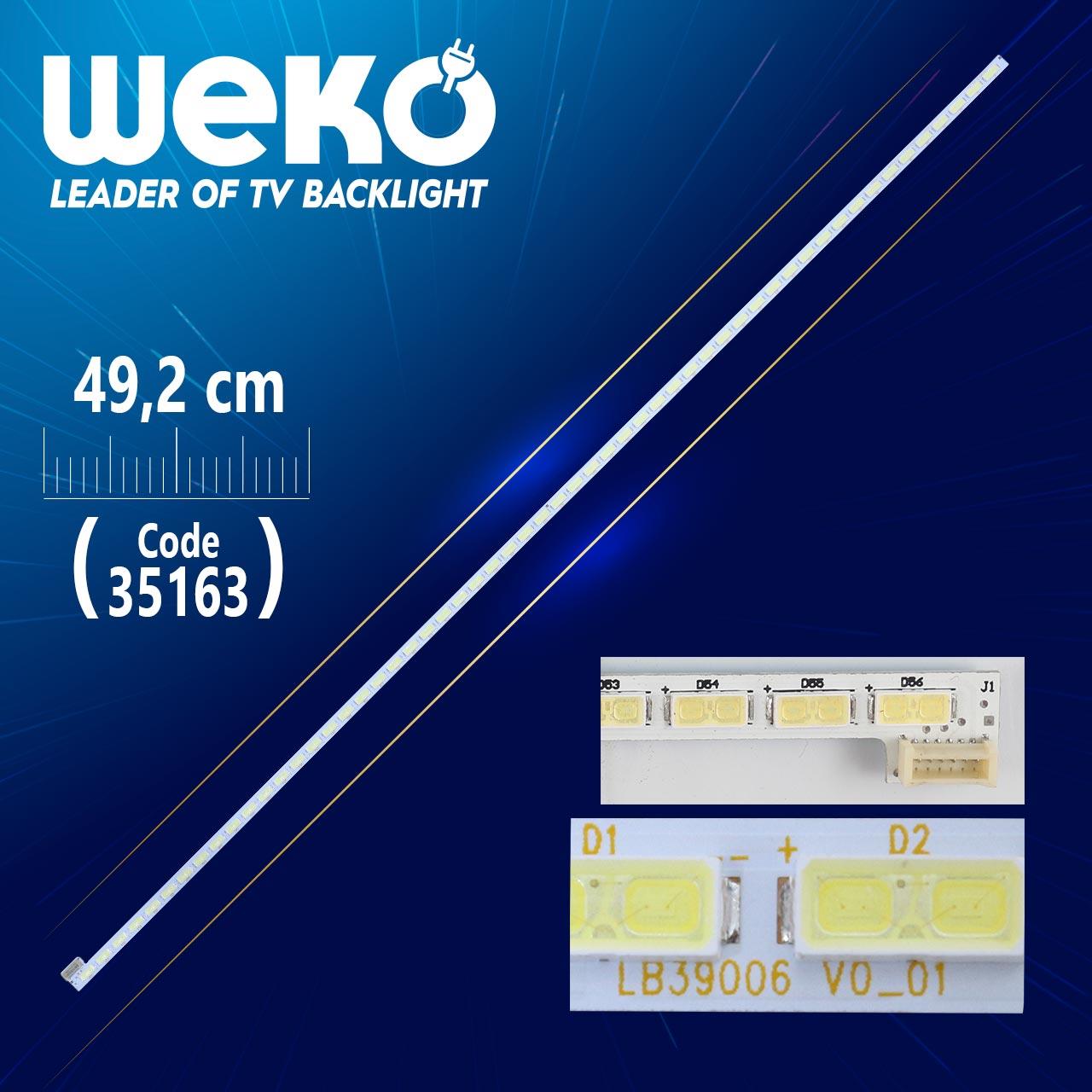 E117098 - E312082 - 39 LB39006 V0_01 - 49.2 CM 56 LEDLİ - (WK-250) AU039LB01