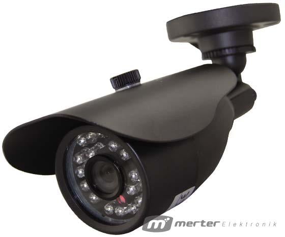ECOTRONIC EC-327P 1/3 PRO 420 TVL 24 LED 3.6 MM KAMERA