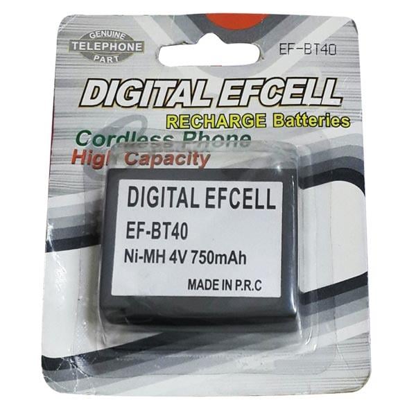 EFCELL EF-BT40 4 VOLT 750 MAH TELSİZ TELEFON PİLİ